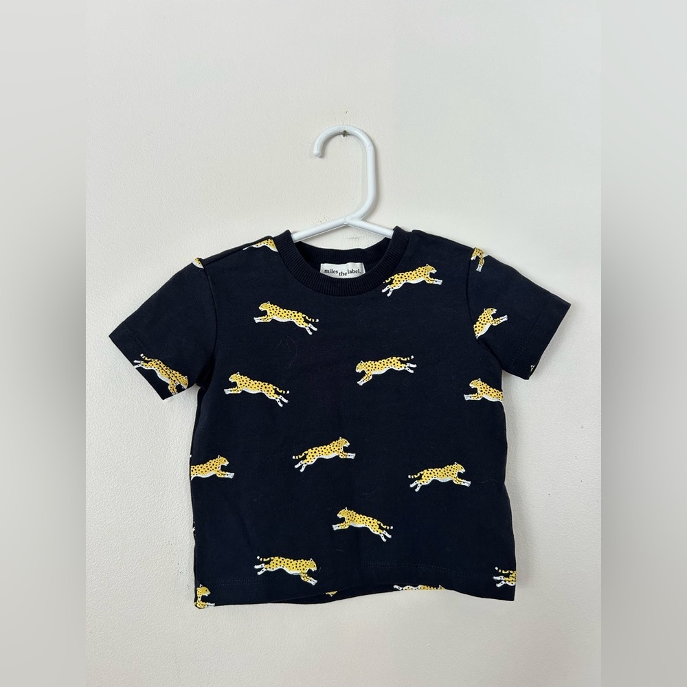 NWOT Miles The Label MILES WILDCAT TEE 6M